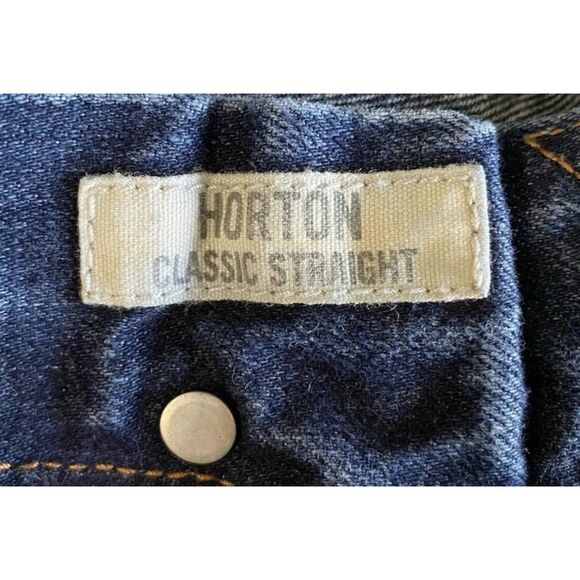 Abercrombie & Fitch Horton Classic Straight Button Fly Jeans 36x32 (Fit 38x32) - Picture 12 of 13